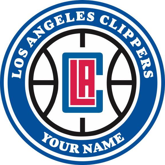 Los Angeles Clippers Customized Logo iron on paper